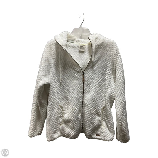 Jacket Faux Fur & Sherpa By Zero Xposure In White, Size: L