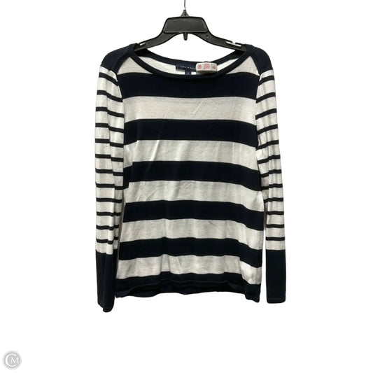Top Long Sleeve By Tommy Hilfiger In Striped Pattern, Size: M