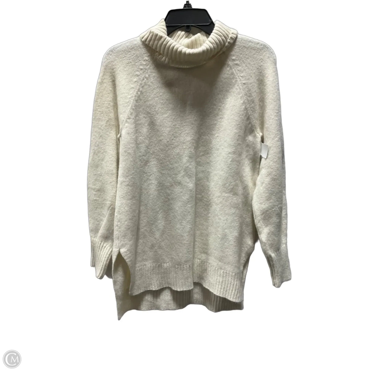 Sweater By Calvin Klein In Cream, Size: M