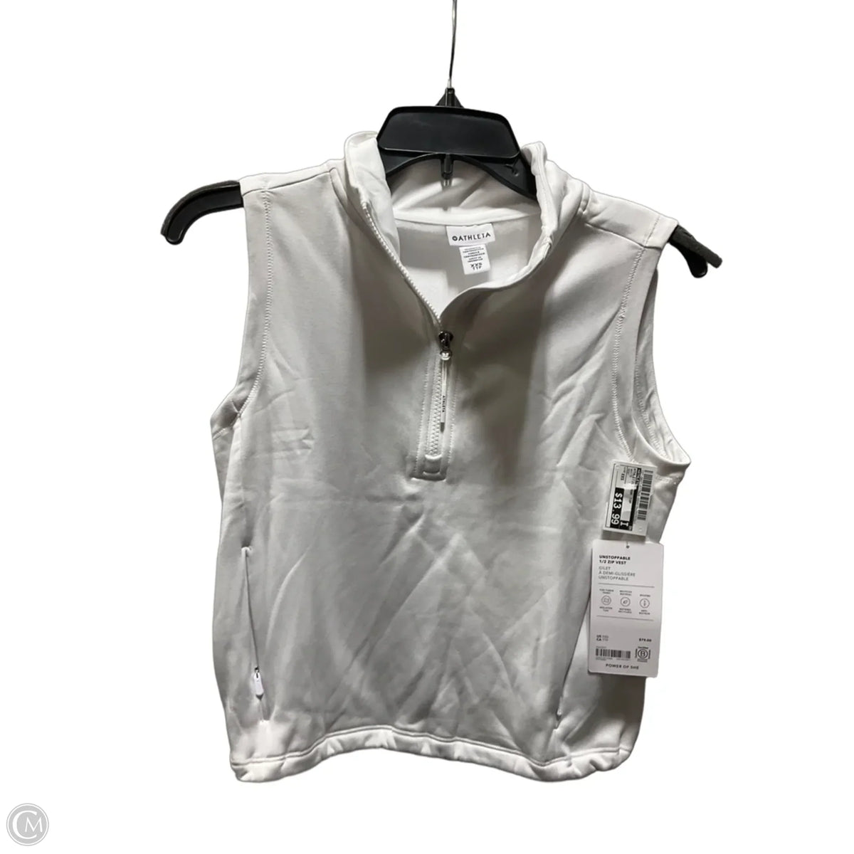 Athletic Tank Top By Athleta In White, Size: Xxs