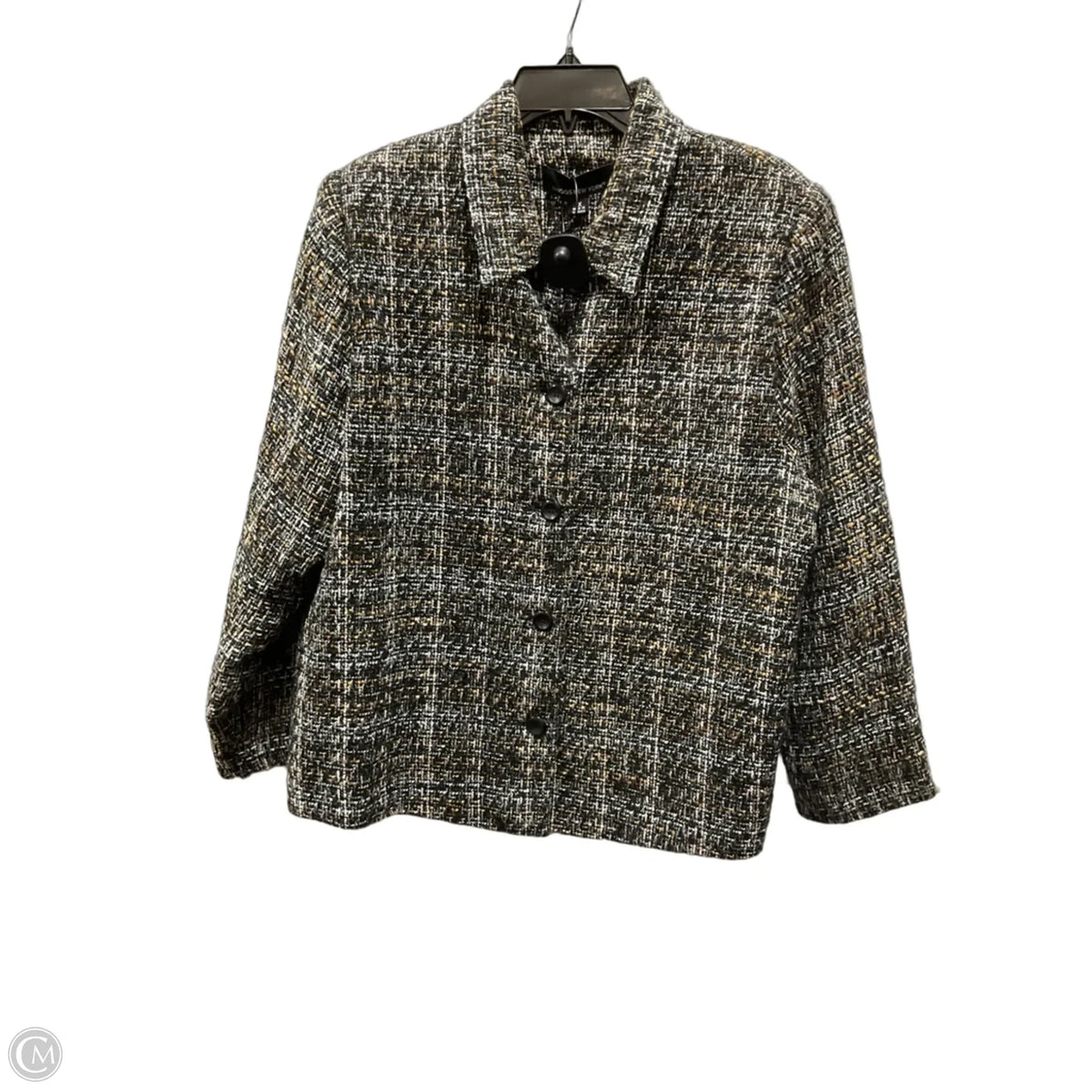 Blazer By Briggs In Black & Brown, Size: 1x