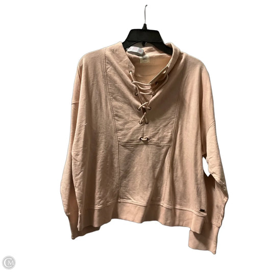 Sweater By Good Hart In Peach, Size: L