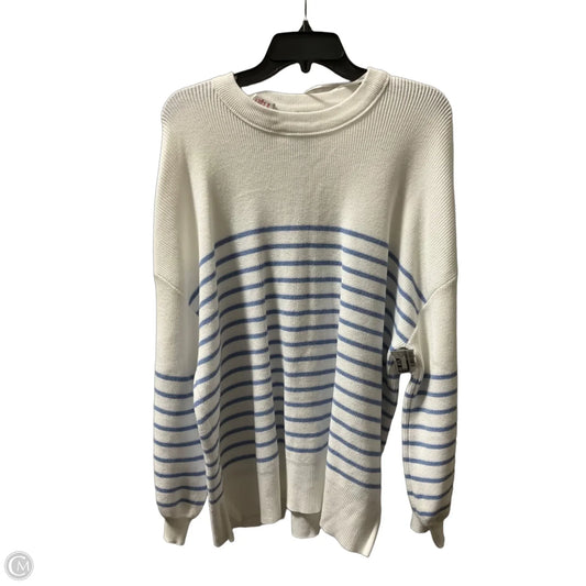 Sweater By Grace + Karma In Blue & White, Size: M