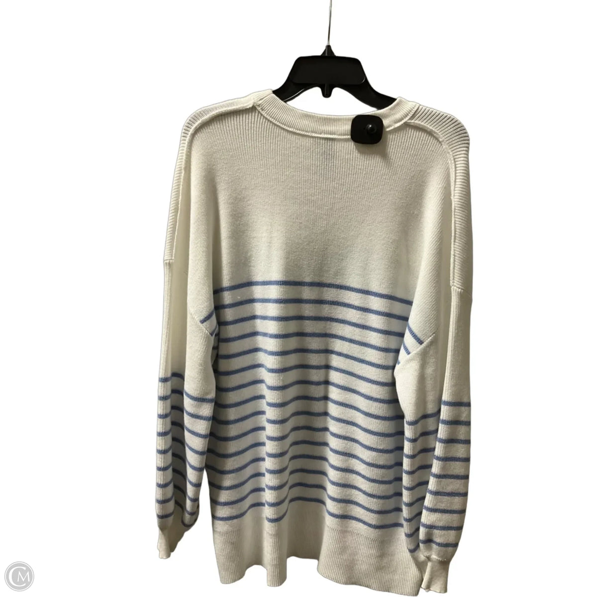Sweater By Grace + Karma In Blue & White, Size: M