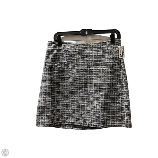Skirt Midi By Loft In Blue & White, Size: 6