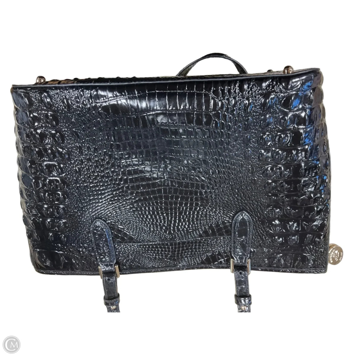 Handbag Designer By Brahmin, Size: Large