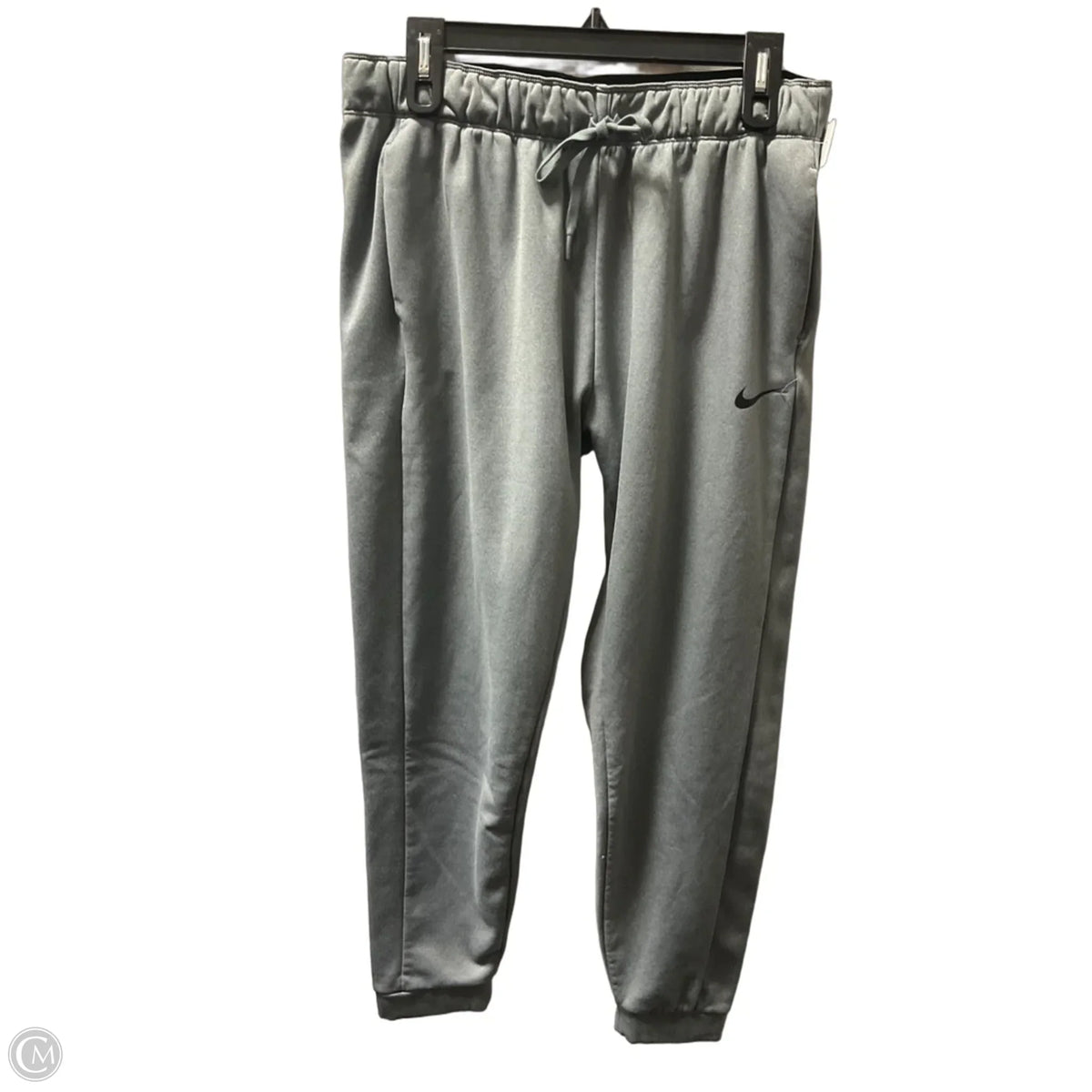 Athletic Pants By Nike In Grey, Size: L