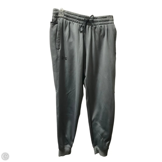 Athletic Pants By Under Armour In Grey, Size: L