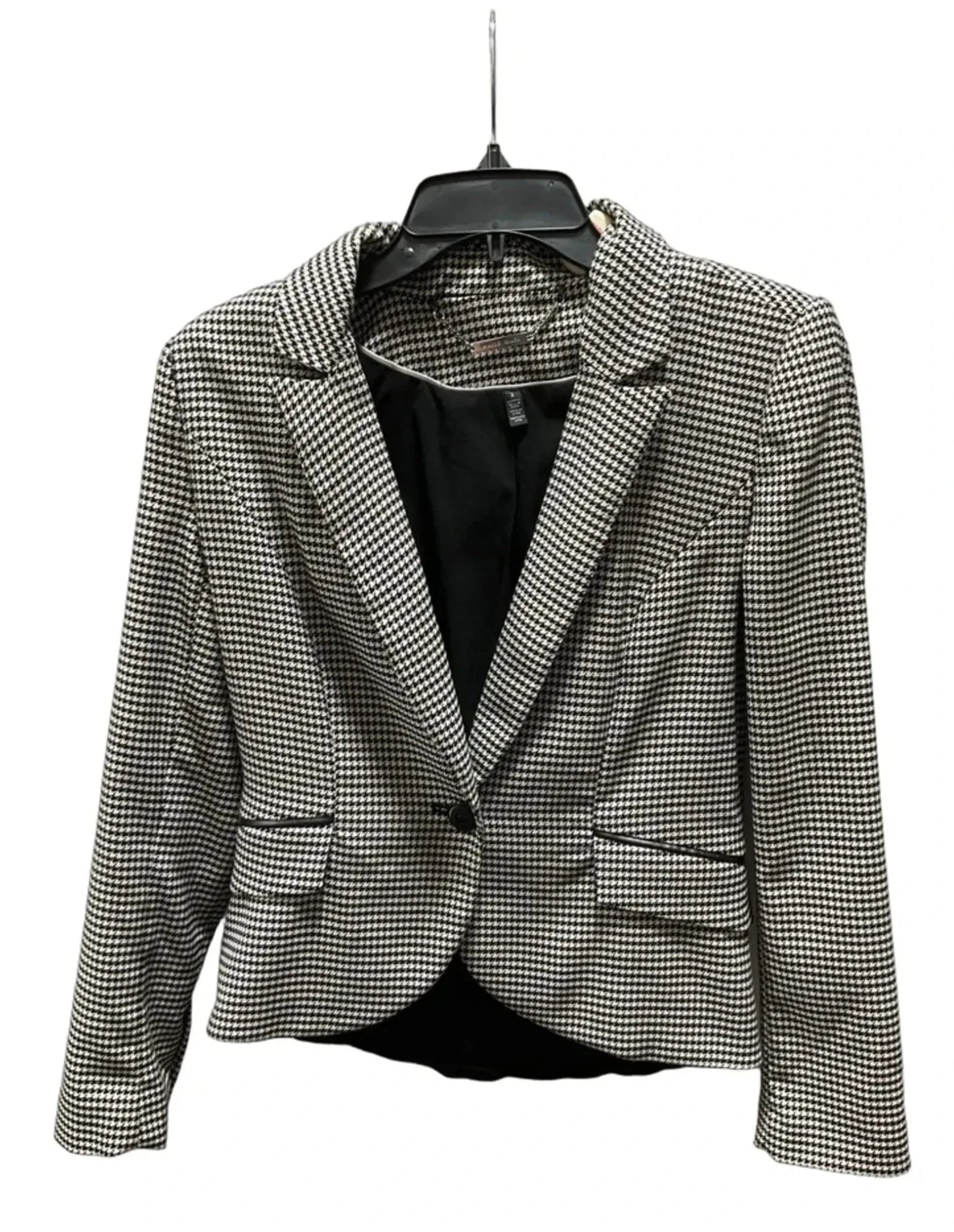 Blazer By White House Black Market In Black & Cream, Size: 2