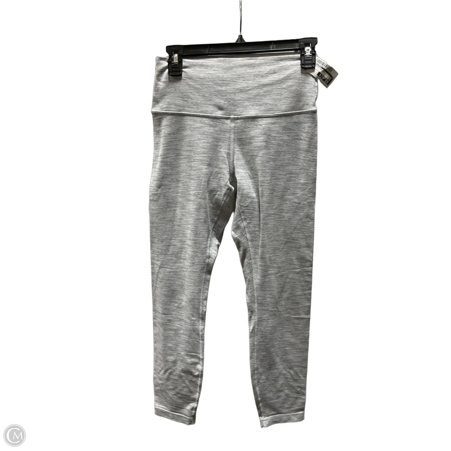 Athletic Leggings By Lululemon In Grey, Size: 8