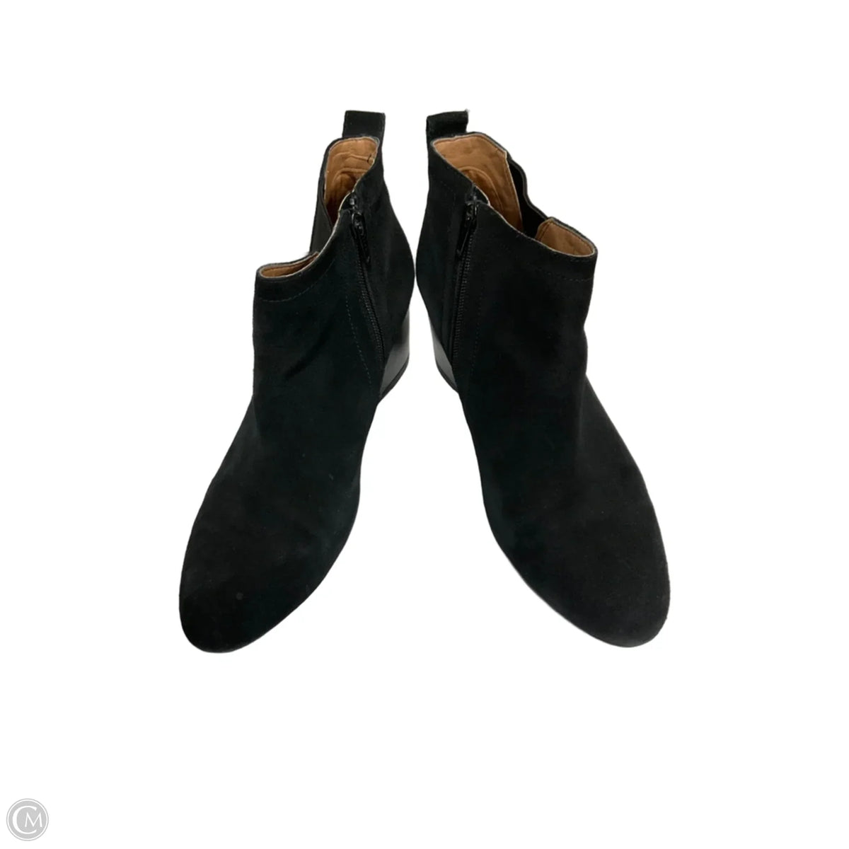 Boots Ankle Heels By Vionic In Black, Size: 8.5