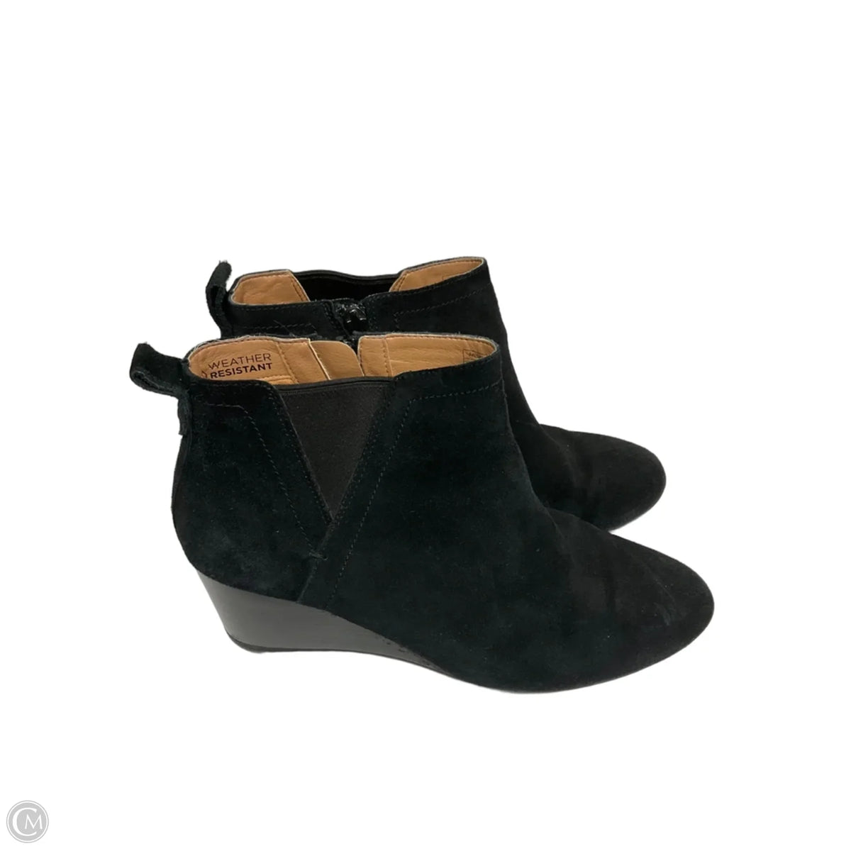 Boots Ankle Heels By Vionic In Black, Size: 8.5