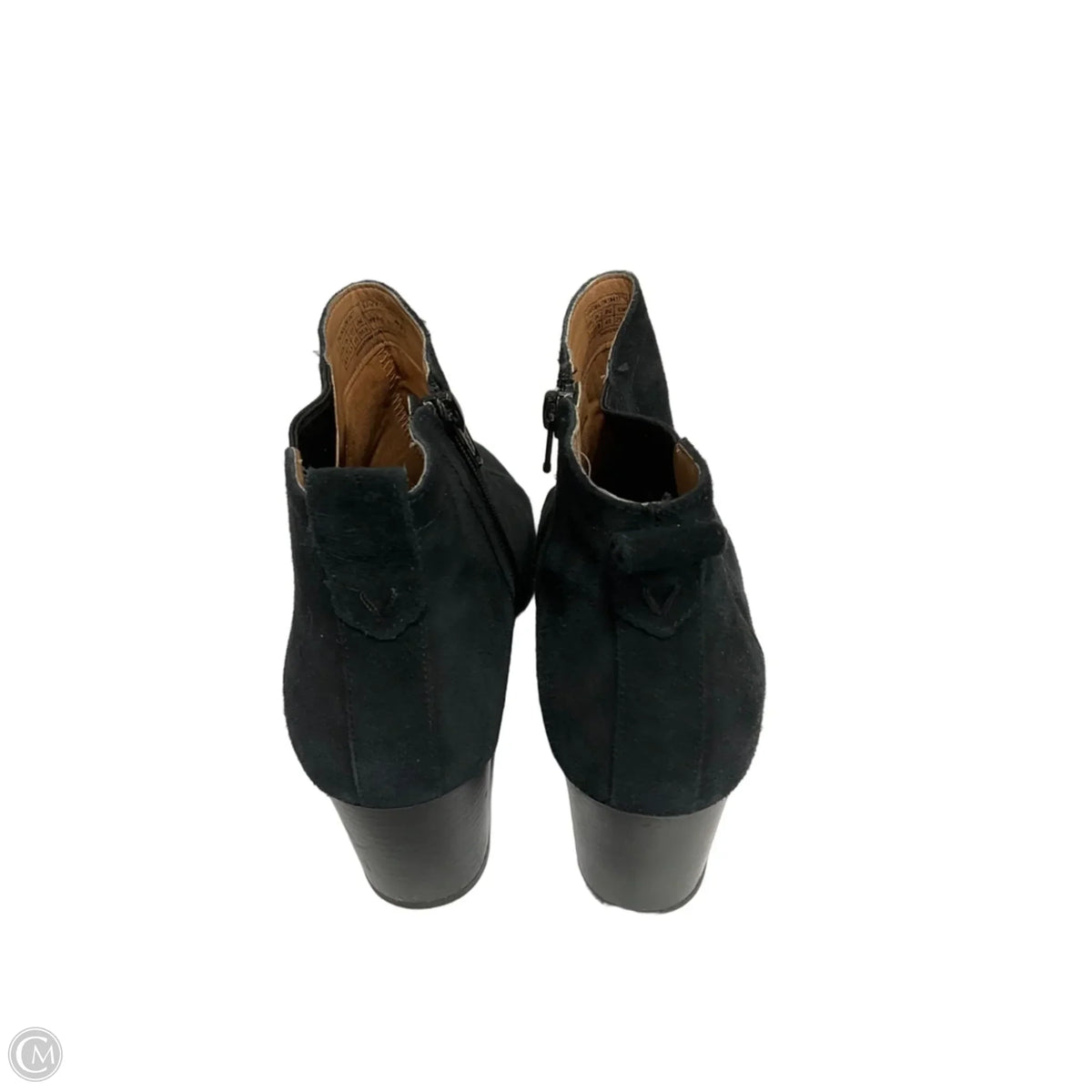 Boots Ankle Heels By Vionic In Black, Size: 8.5