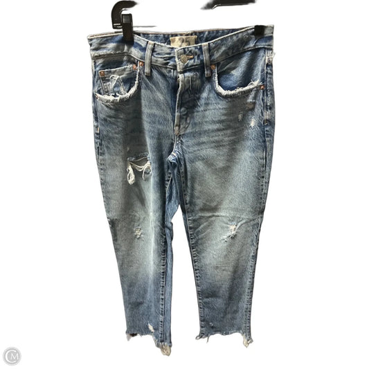 Jeans Straight By We The Free In Blue, Size: 0