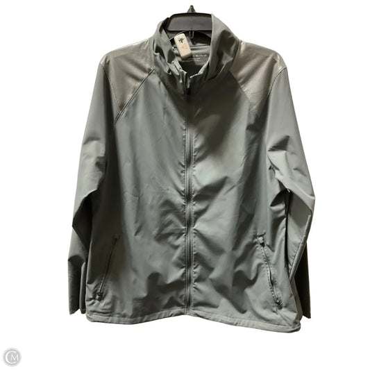 Athletic Jacket By Under Armour In Green, Size: Xl