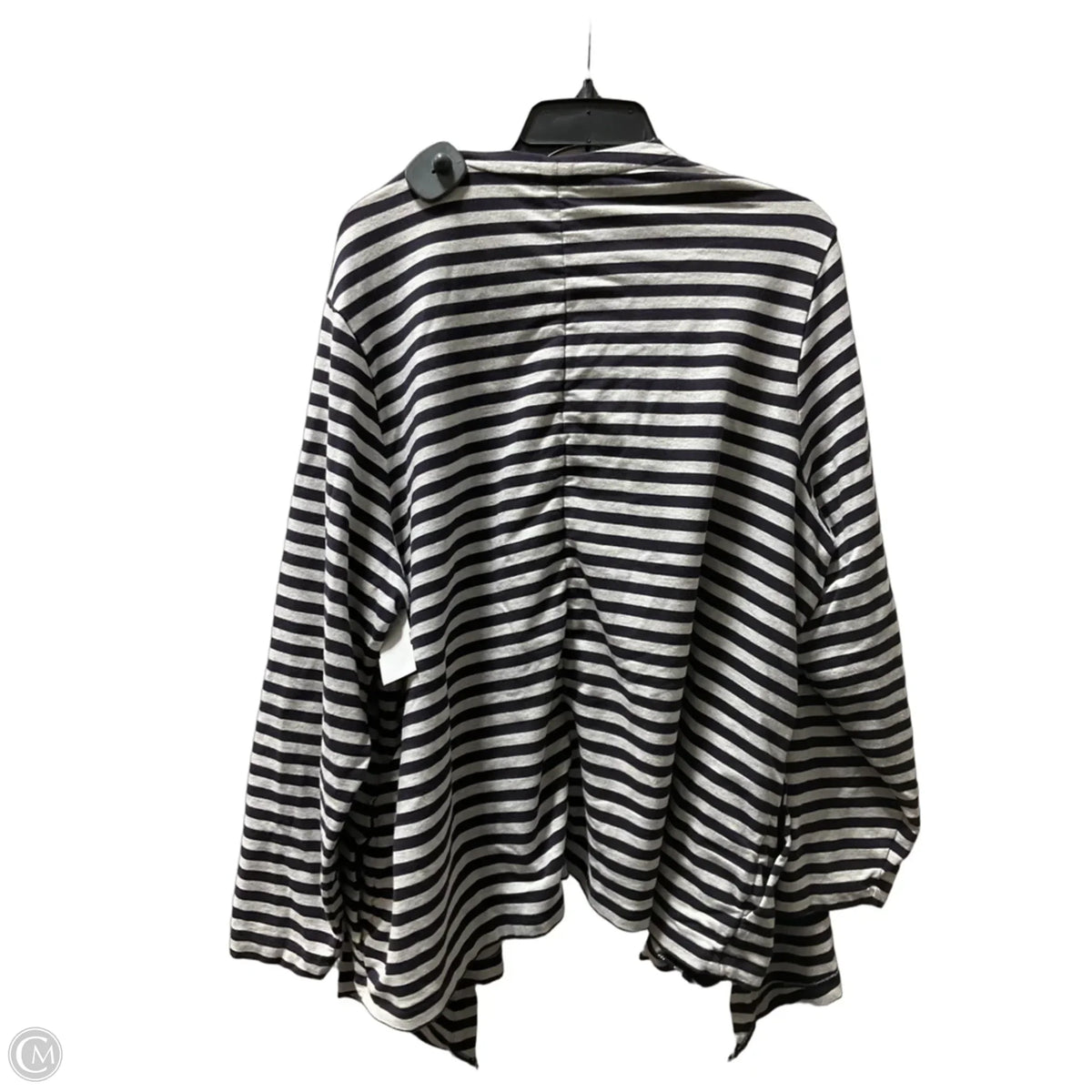Cardigan By Lands End In Blue & Grey, Size: 3x
