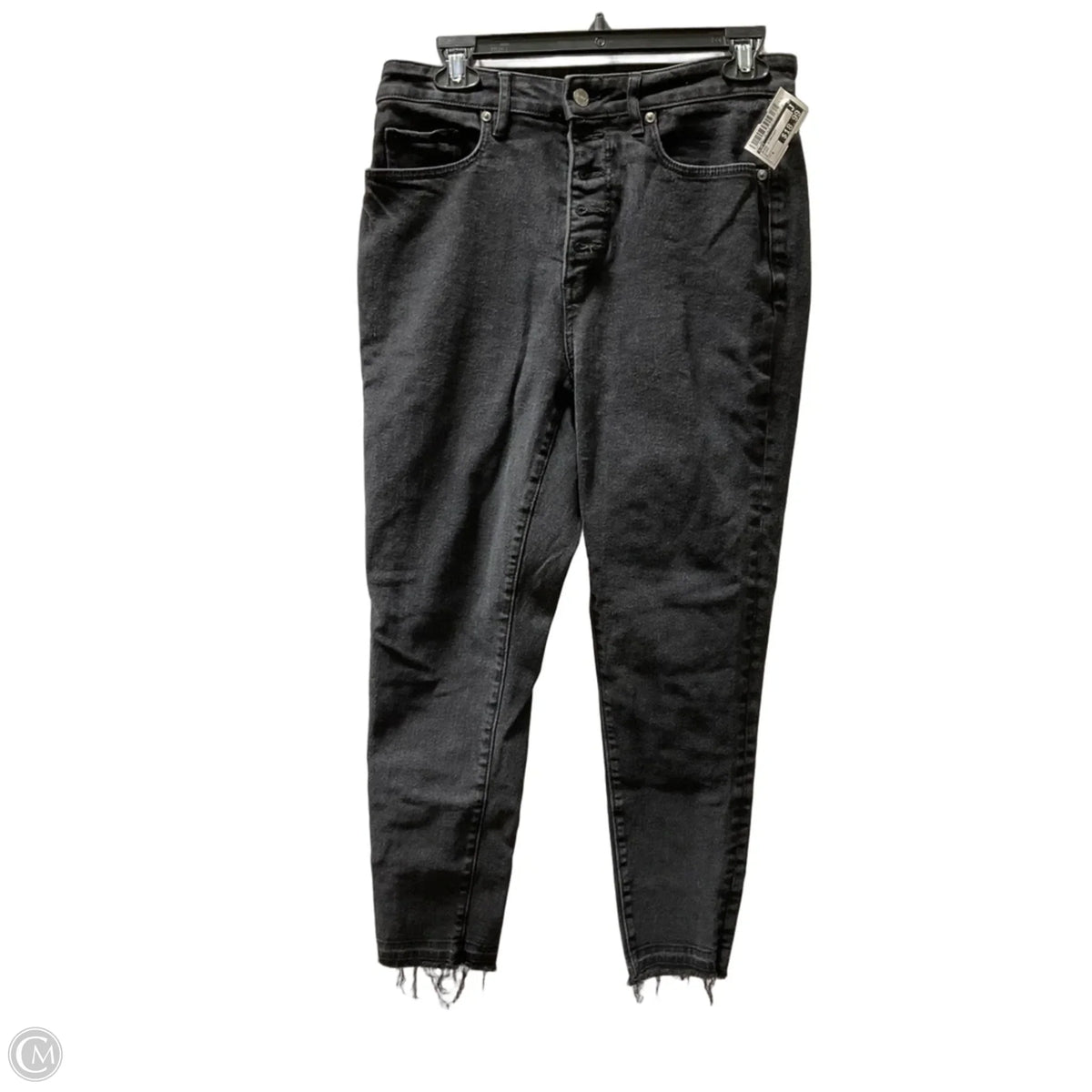 Jeans Straight By Loft In Black, Size: 8