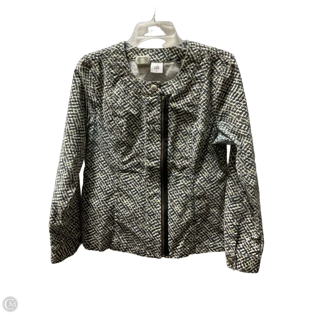 Blazer By Cabi In Black & White, Size: M