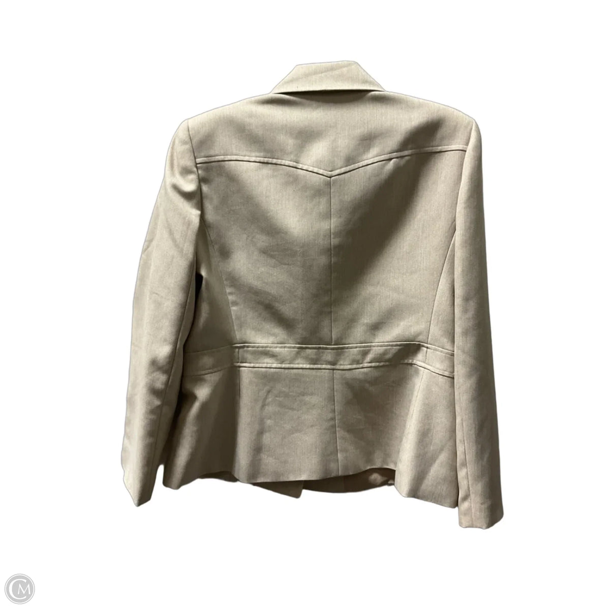Blazer By Le Suit In Cream, Size: L