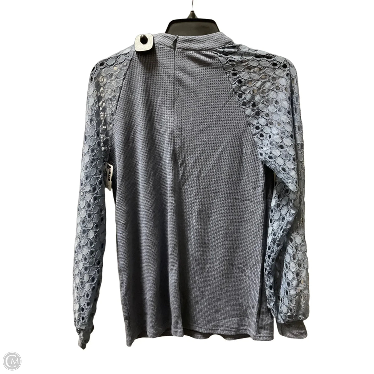 Top Long Sleeve By Miholl In Blue, Size: S