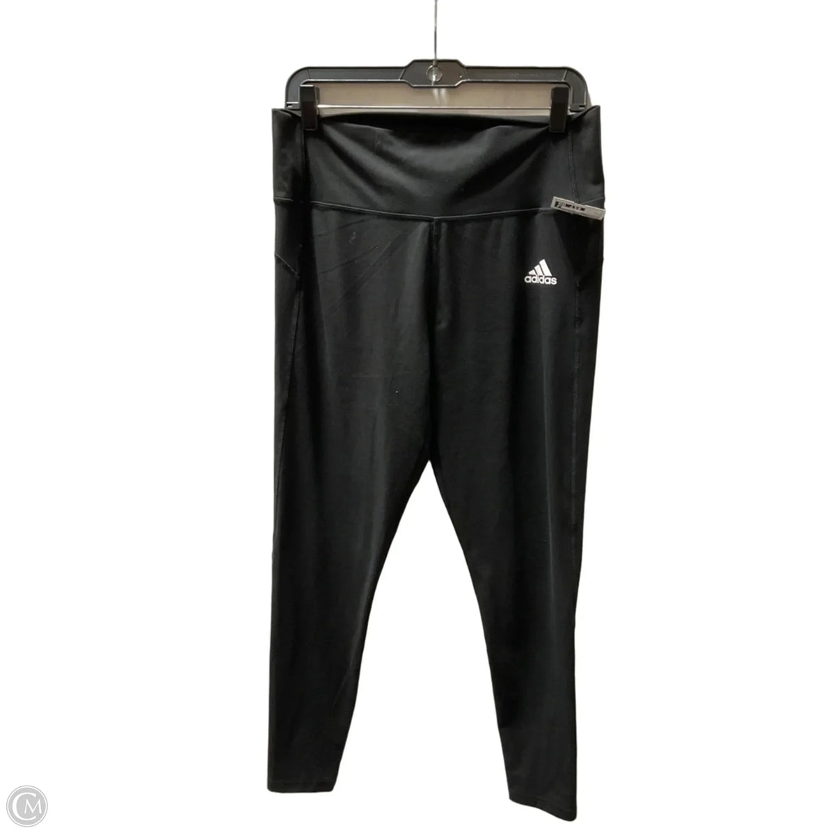 Athletic Pants By Adidas In Black, Size: L
