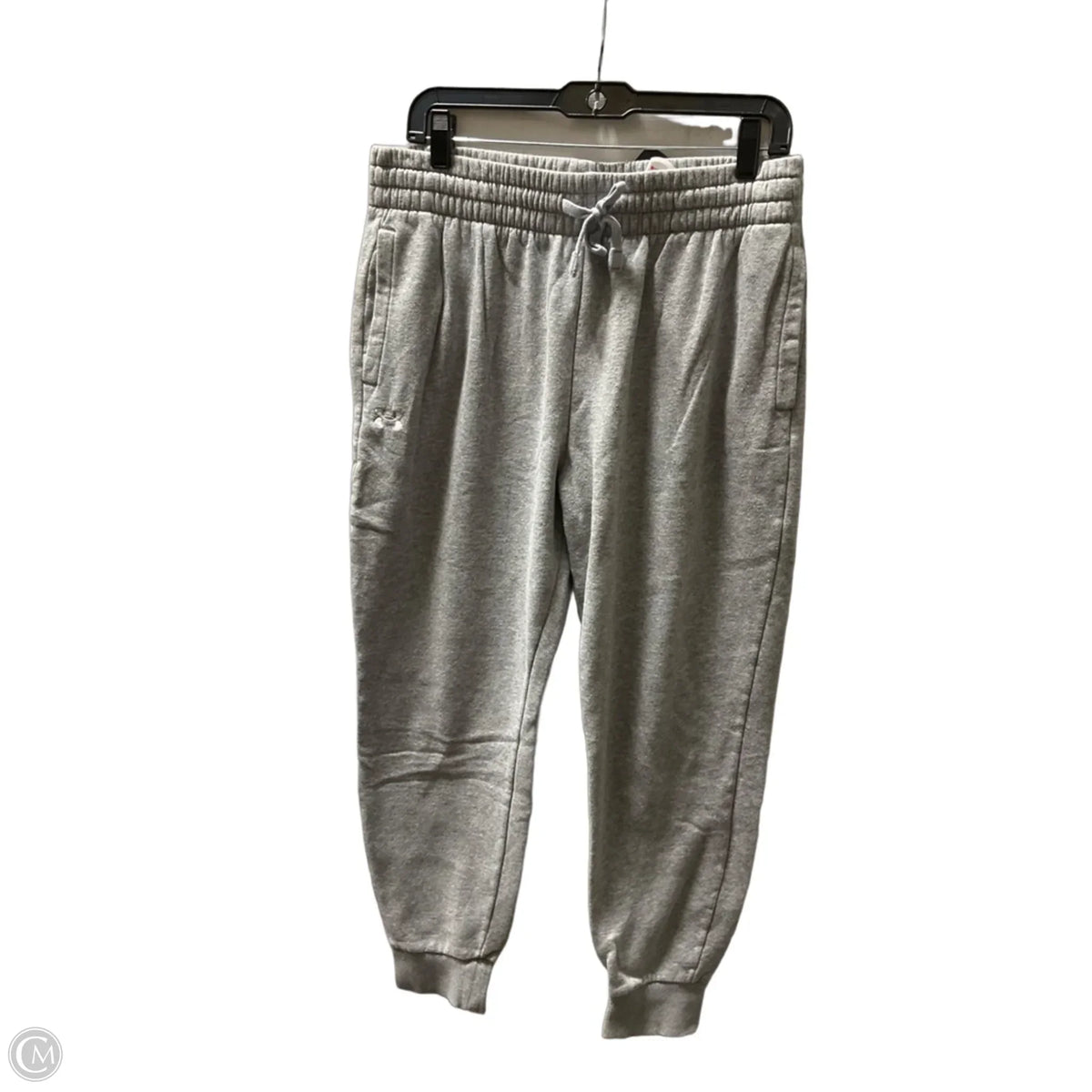 Athletic Pants By Under Armour In Grey, Size: M