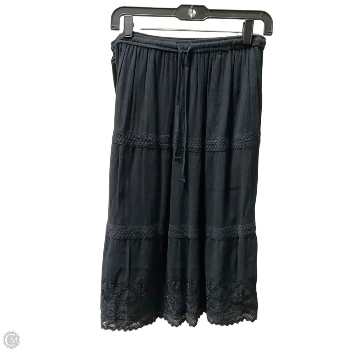 Skirt Midi By Studio West In Black, Size: 12