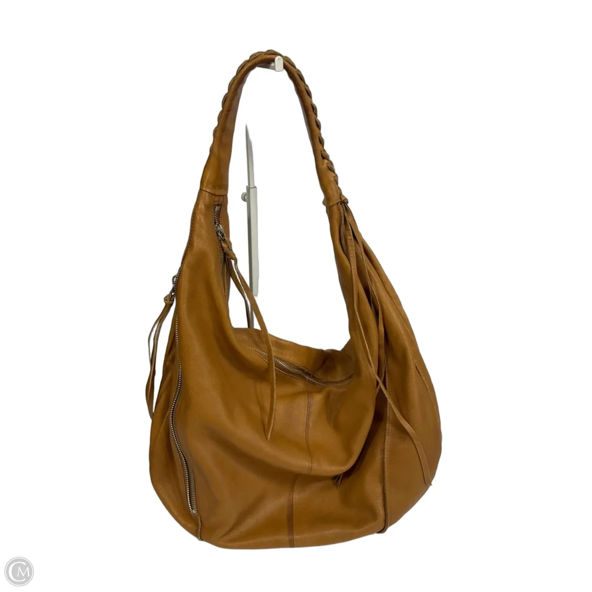 Handbag Leather By Cmb, Size: Medium