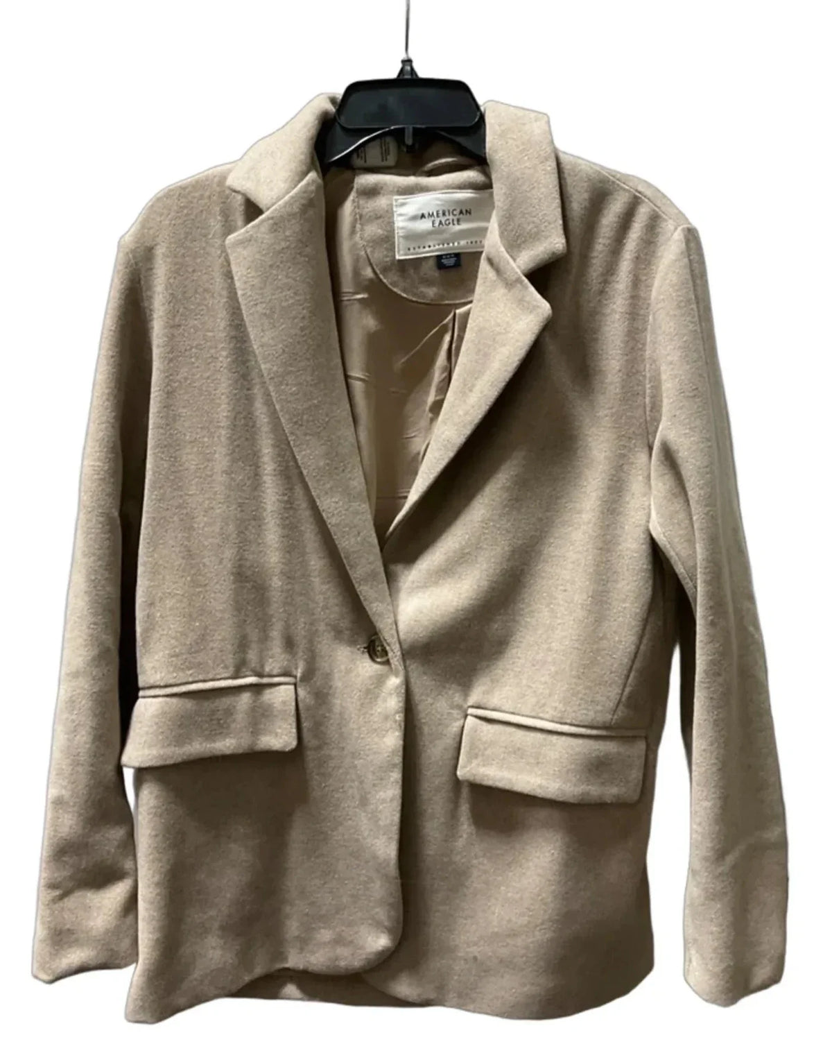 Blazer By American Eagle In Cream, Size: M