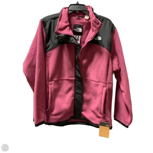 Athletic Jacket By The North Face In Black & Purple, Size: Xl