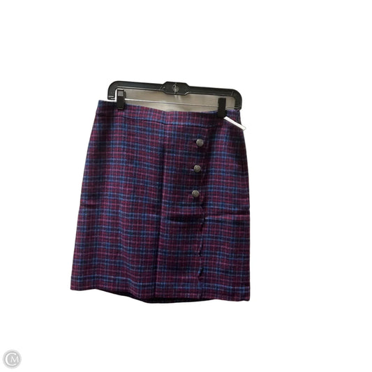 Skirt Midi By Talbots In Purple, Size: 4