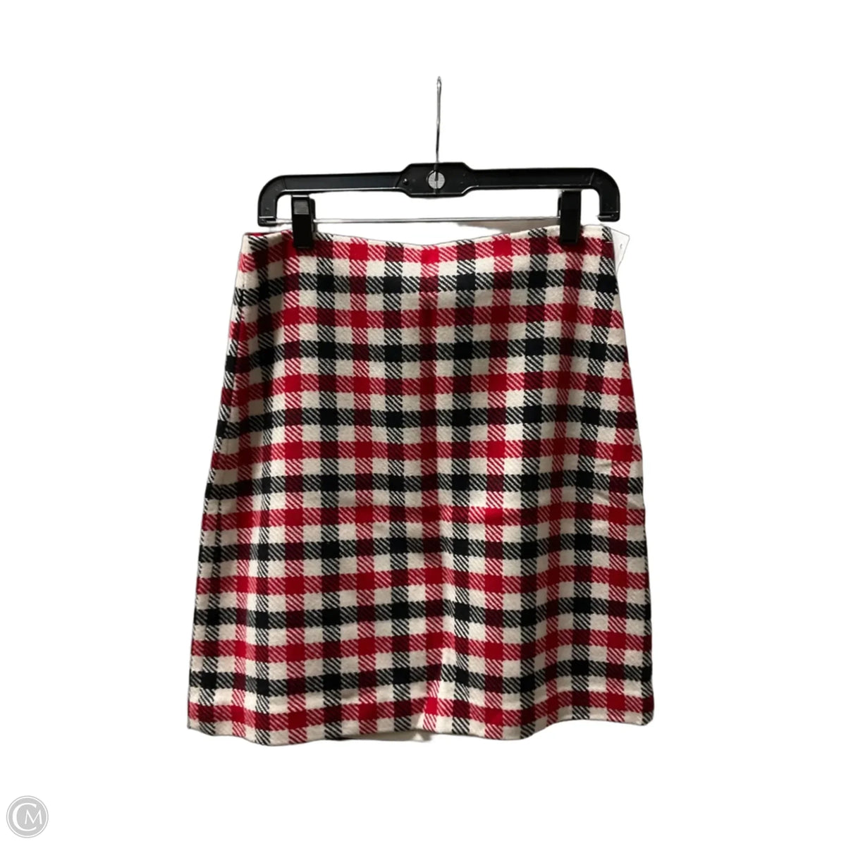 Skirt Midi By Talbots In Black & Red, Size: 4