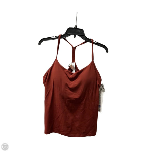 Athletic Tank Top By Lululemon In Red, Size: Xl