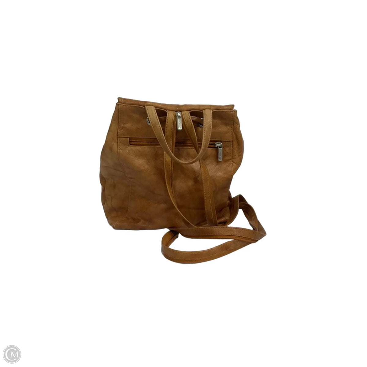 Backpack Leather By Rialto, Size: Medium
