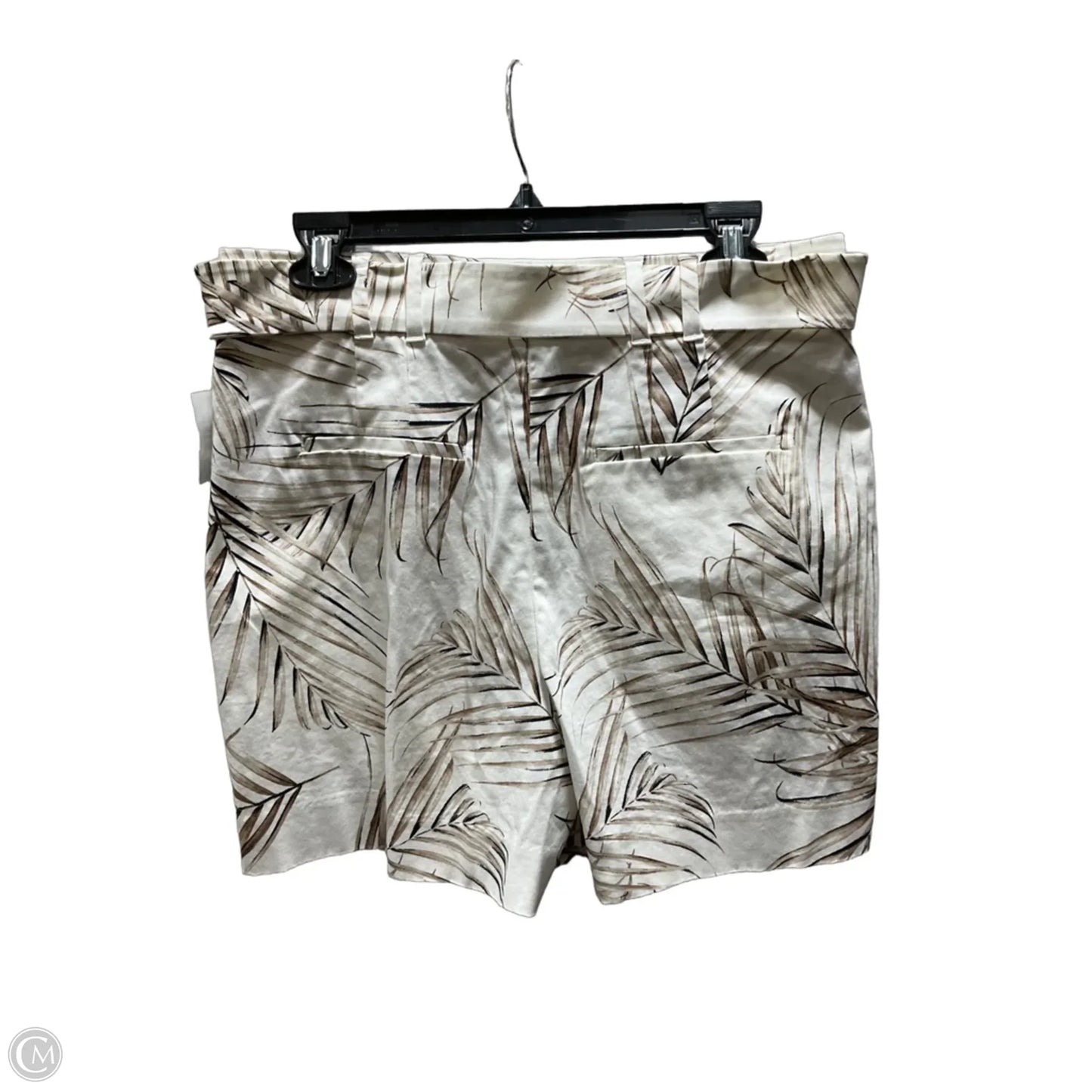 Shorts By White House Black Market In Cream & Tan, Size: 10