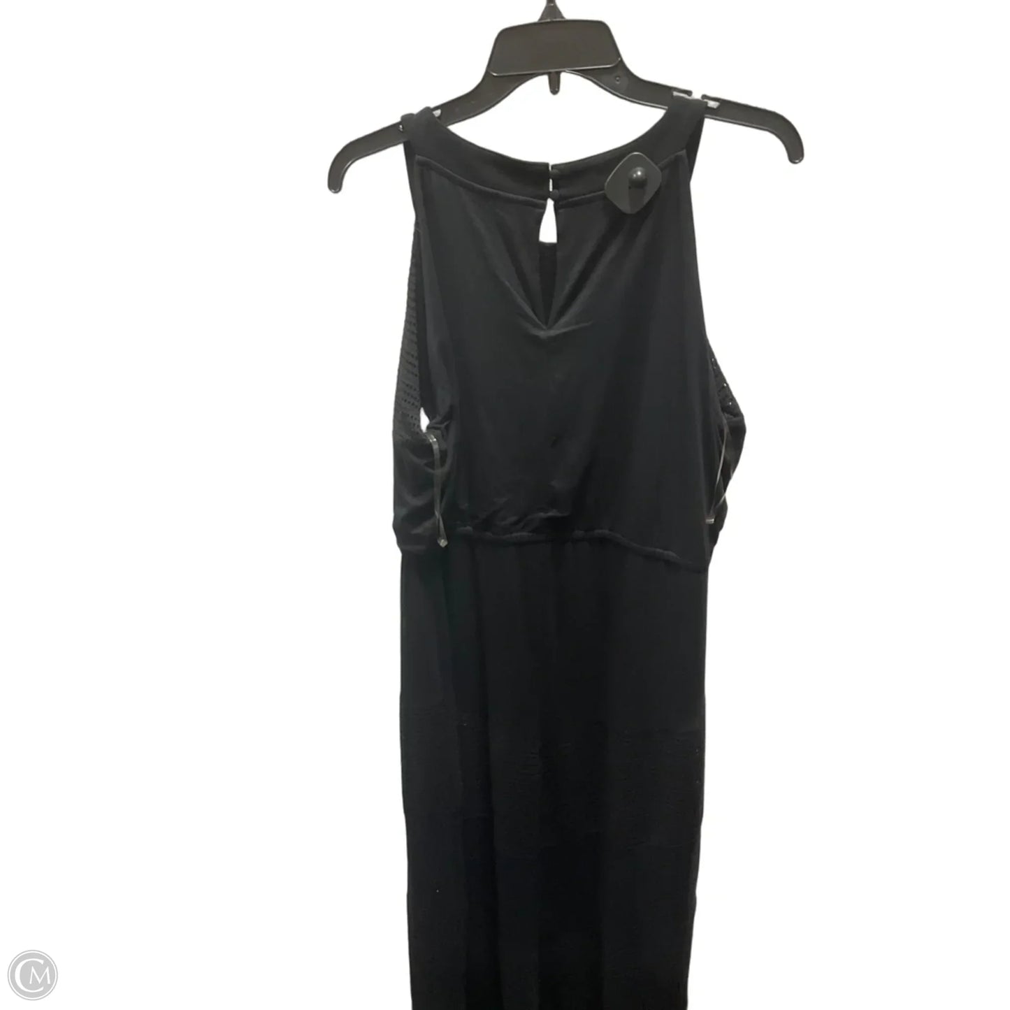 Dress Casual Maxi By Chicos In Black, Size: L