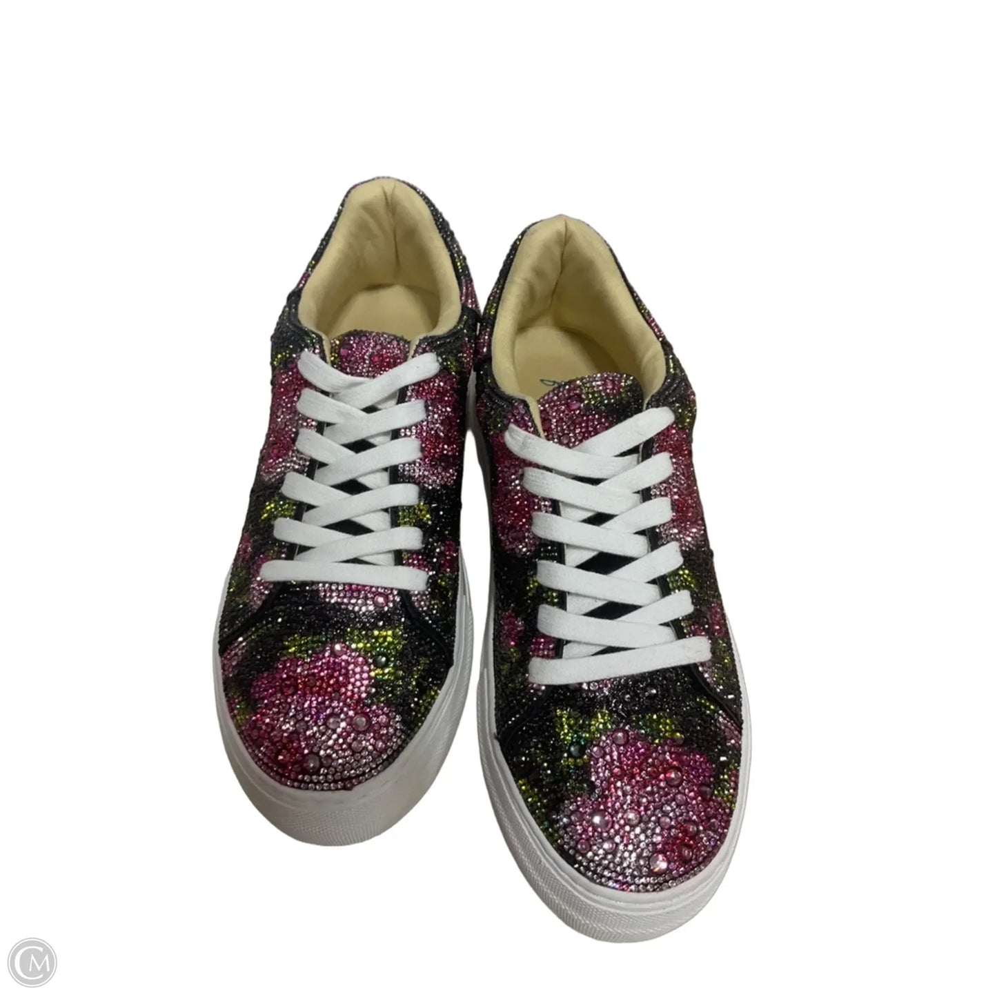 Shoes Sneakers By Betsey Johnson In Tie Dye Print, Size: 9