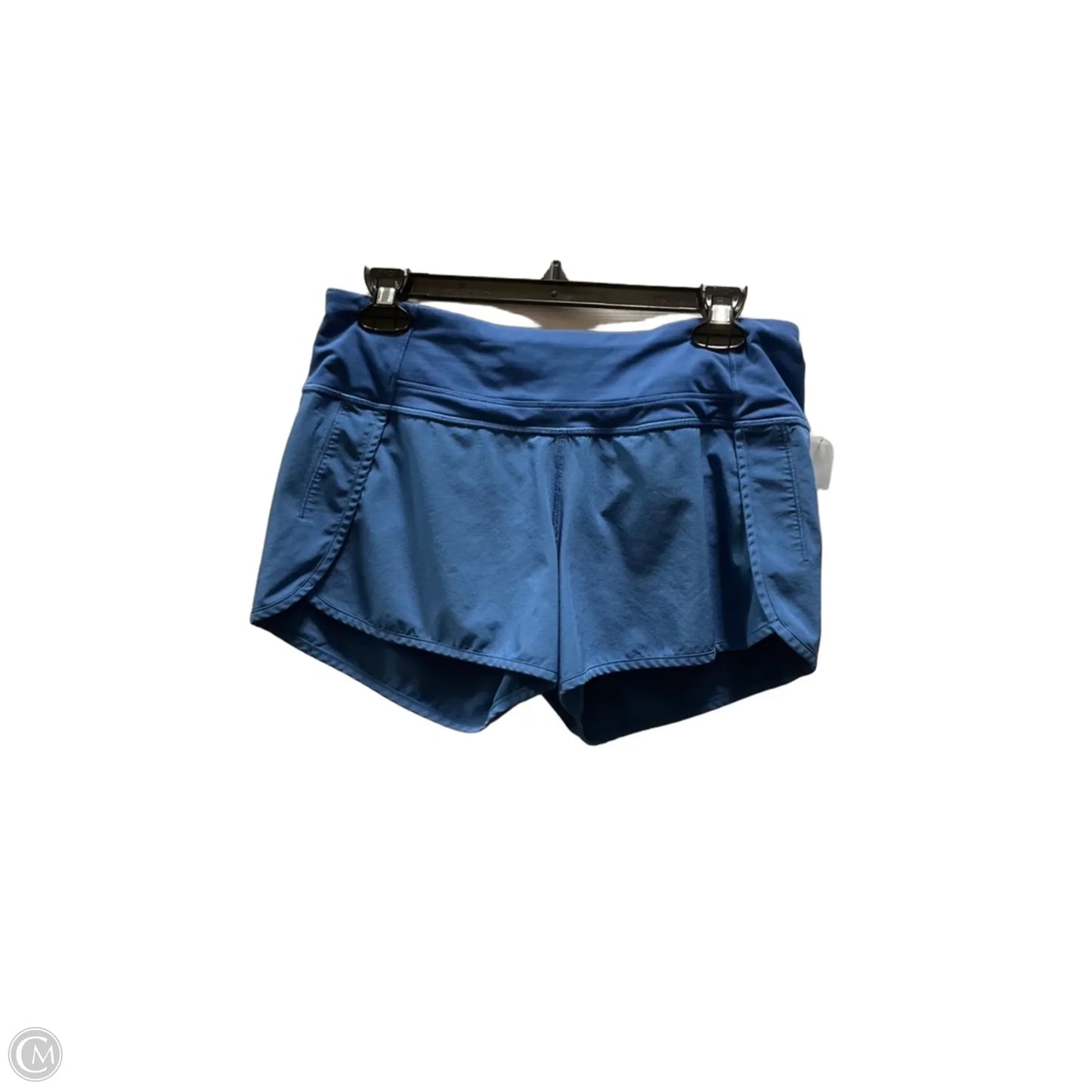 Athletic Shorts By Lululemon In Blue, Size: 6