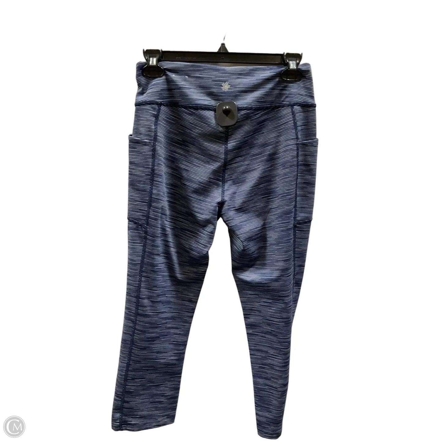 Athletic Capris By Tek Gear In Blue, Size: M