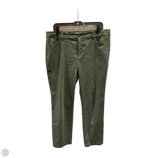 Pants Chinos & Khakis By Loft In Green, Size: 12