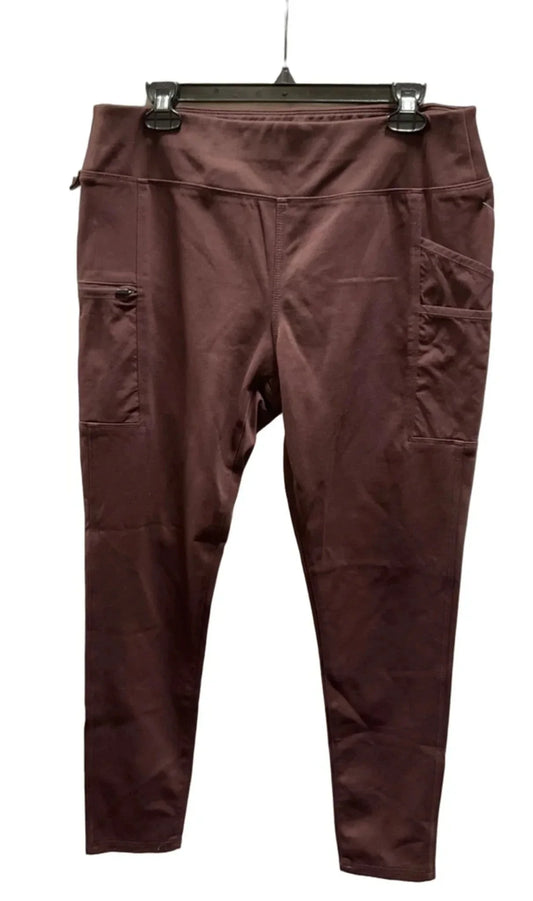 Pants Leggings By Carhartt In Brown, Size: L