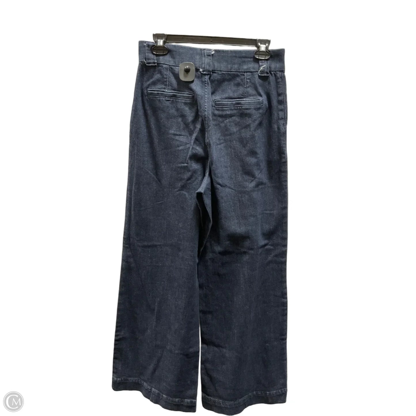 Jeans Wide Leg By Express In Blue, Size: 8