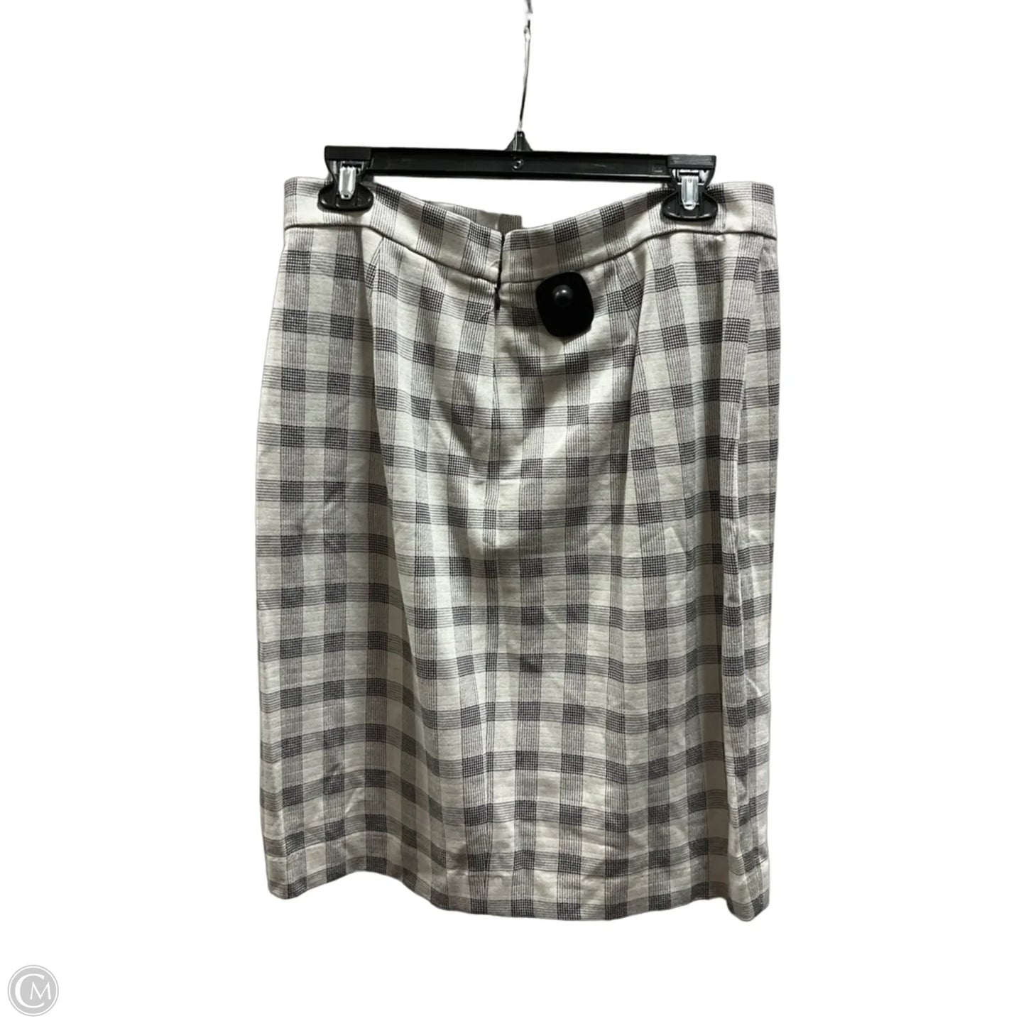 Skirt Midi By Cabi In Plaid Pattern, Size: 8