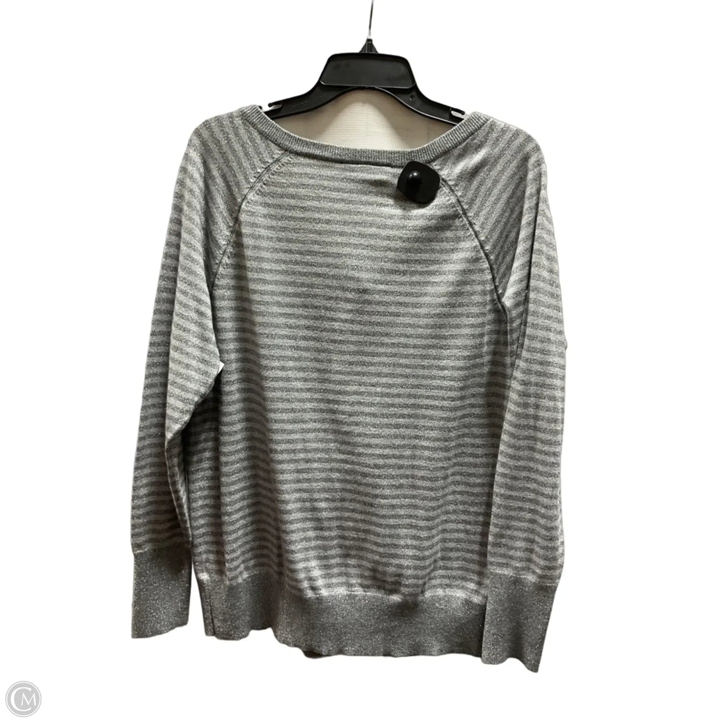 Cardigan By Lane Bryant In Silver, Size: 18