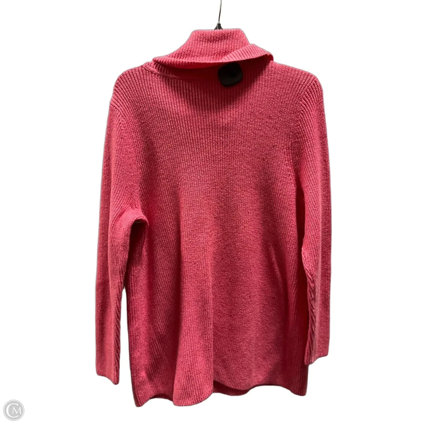 Top Long Sleeve By Talbots In Pink, Size: 1x