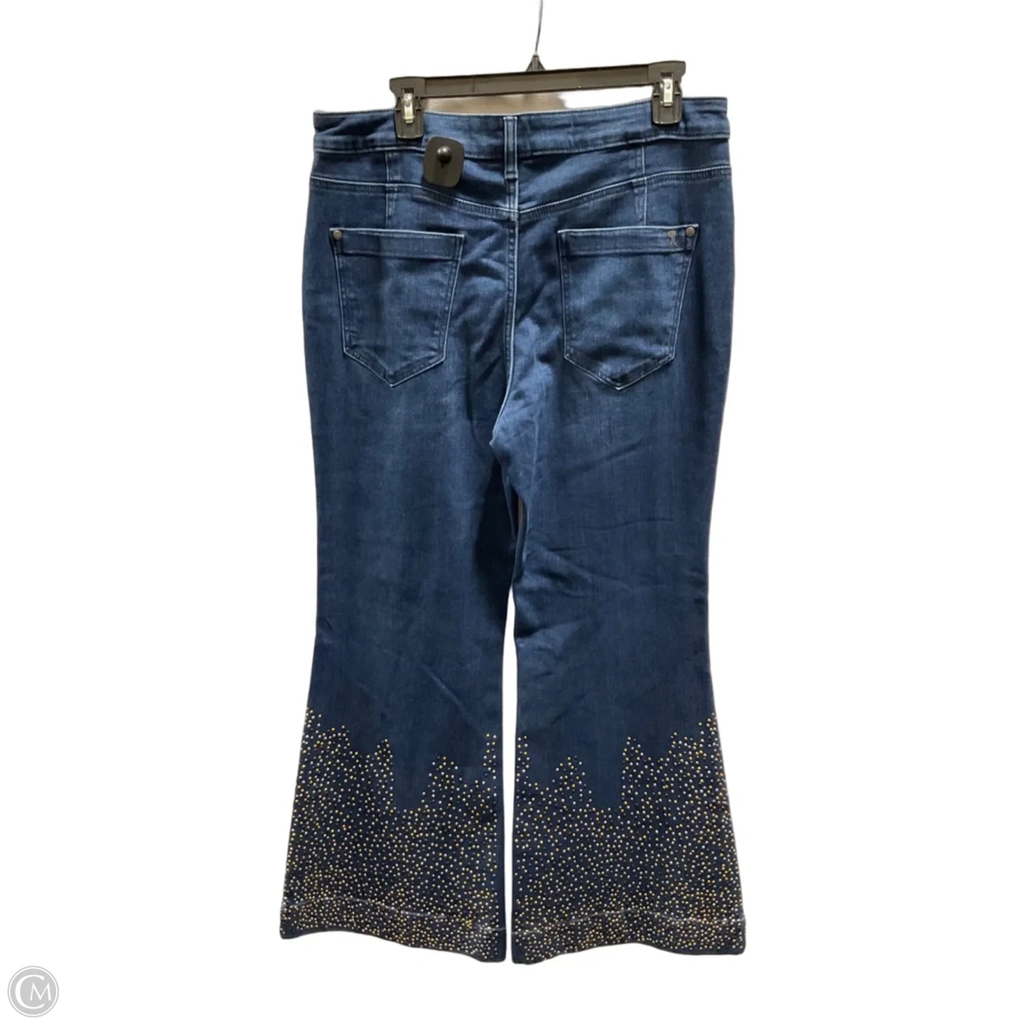 Jeans Flared By Pilcro In Blue, Size: 32 or USA 10