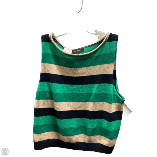 Vest Other By Banana Republic In Green, Size: L
