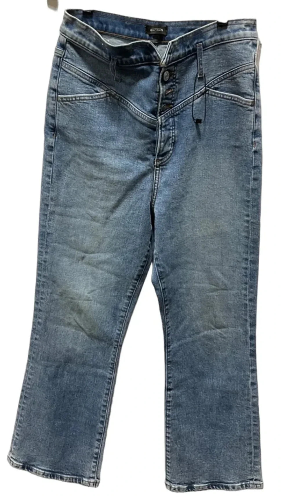 Jeans Straight By Express In Blue, Size: 8