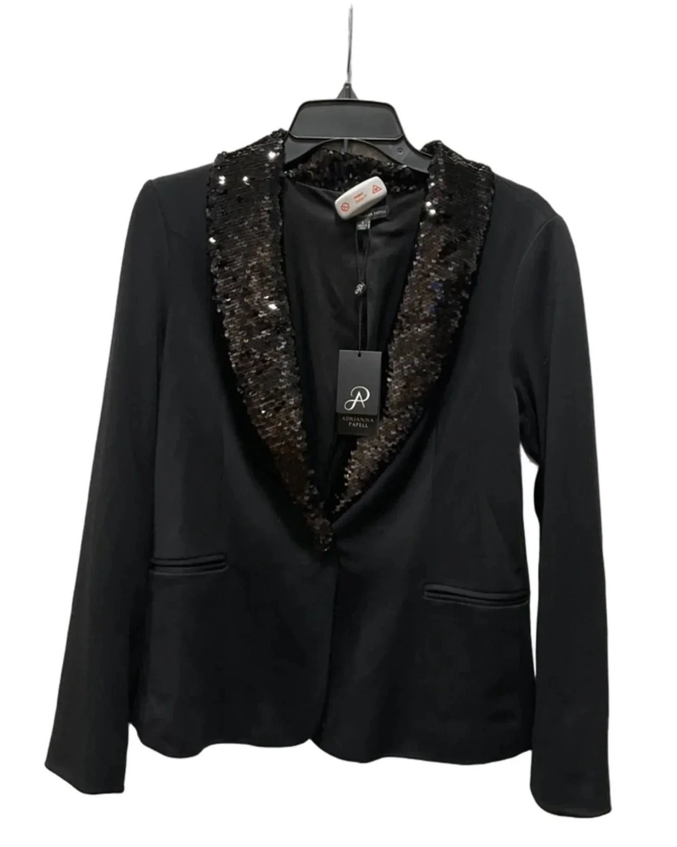 Jacket Other By Adrianna Papell In Black, Size: S