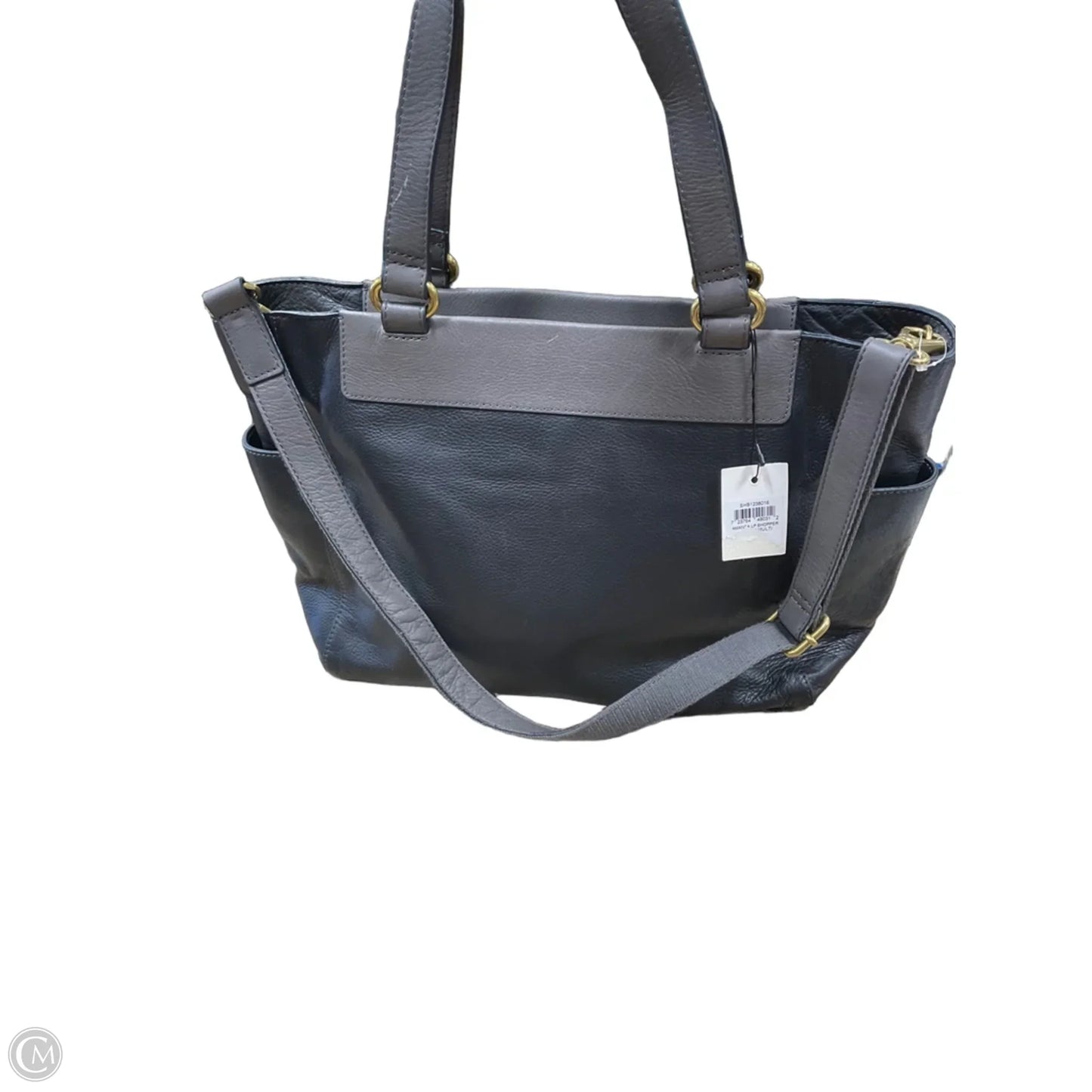 Tote Leather By Fossil, Size: Medium